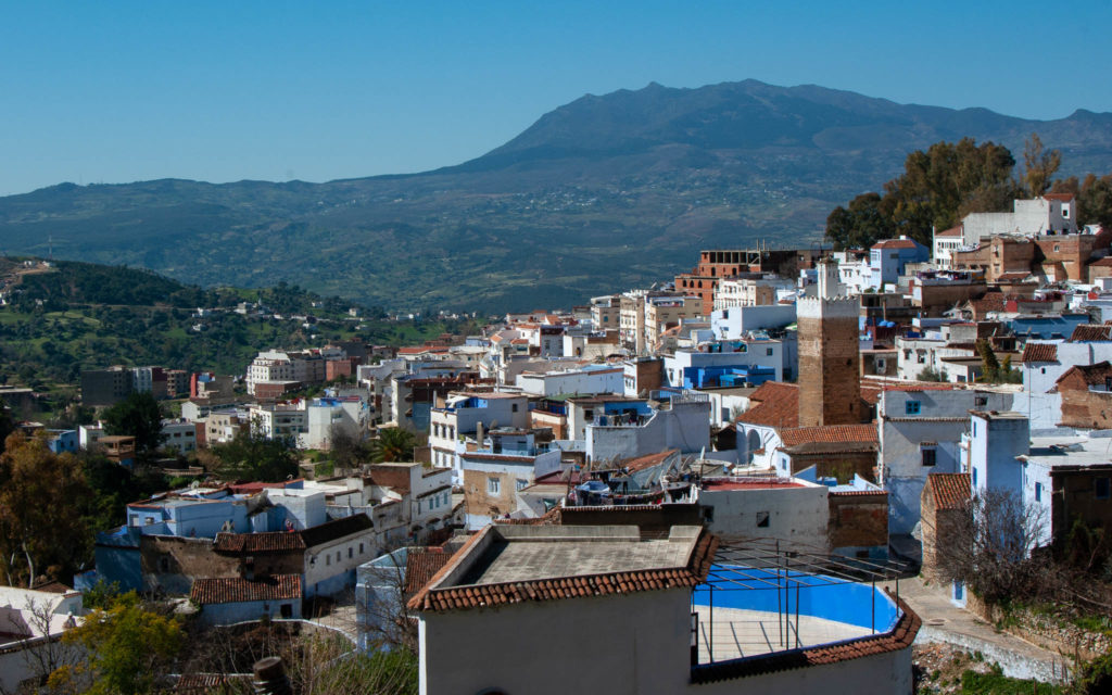 View of Chefchaouen, Morocco