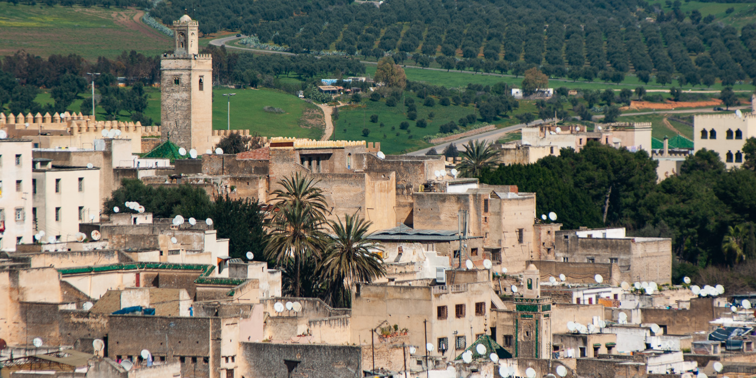 Rooftop View, Fes, Morocco